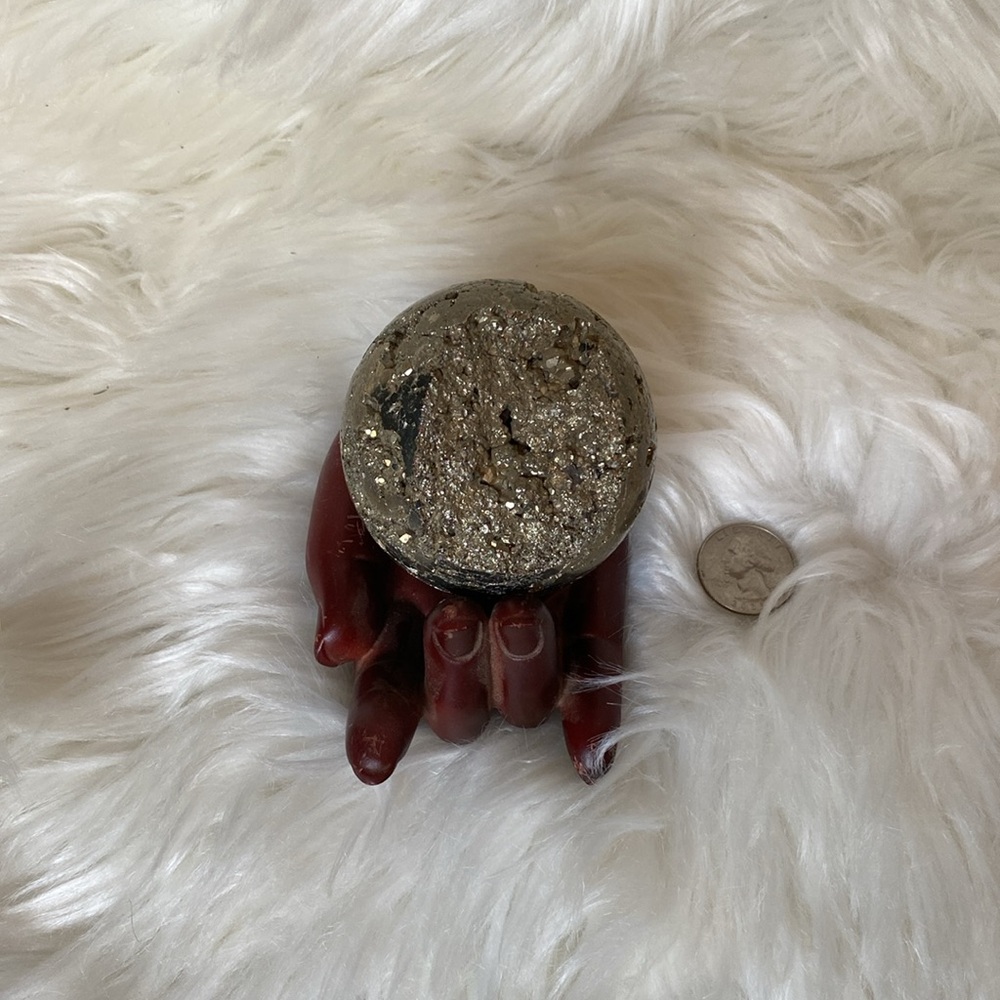 Pyrite sphere - Picture 6 of 6
